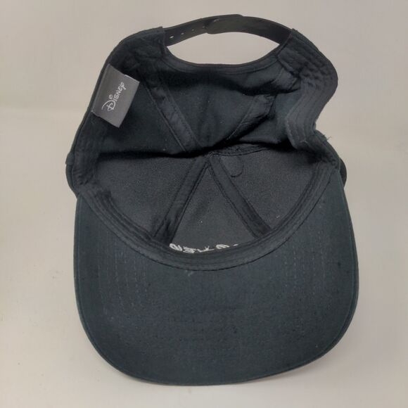 Disney Boy's Snapback Hat Black Adjustable Embroidered Logo Mickey Ears - Picture 8 of 10